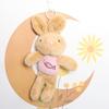Creative New Cute Teddy Bear Rabbit Plush Toy Doll Pendant Car Student Schoolbag Hanging Ornament Doll