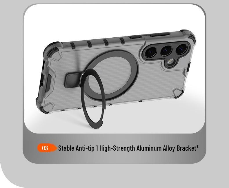 Samsung S25 Ultra/A55 Magnetic Ring Holder Airbag Case