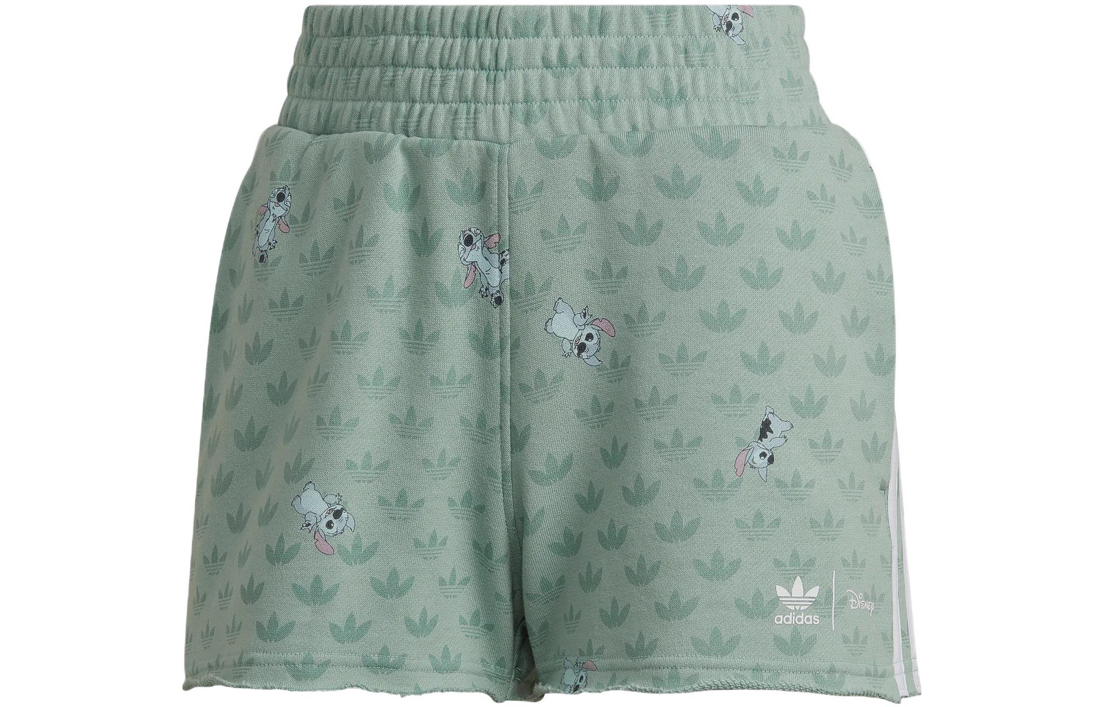 Adidas Originals X Disney Adidas Originals X Disney Casual Shorts Women s Light Green Moderate HT3949 34