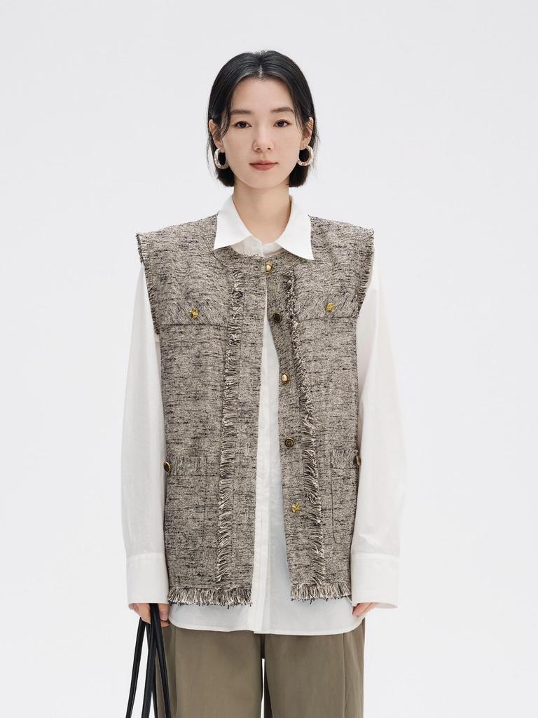 Women's Casual Loose Fit Pure Cotton Pocket Long Sleeve Shirt - 2026 Spring Collection