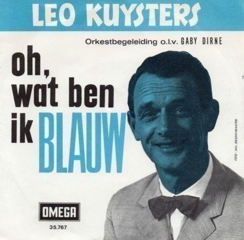 

7inch Record LEO KUYSTERS Oh Wat Ben Ik Blauw 35767 OMEGA 1966 Netherland Pop Used