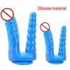 Extra-Large Dual-Headed Realistic Double Tube Dildo for Deep Insertion