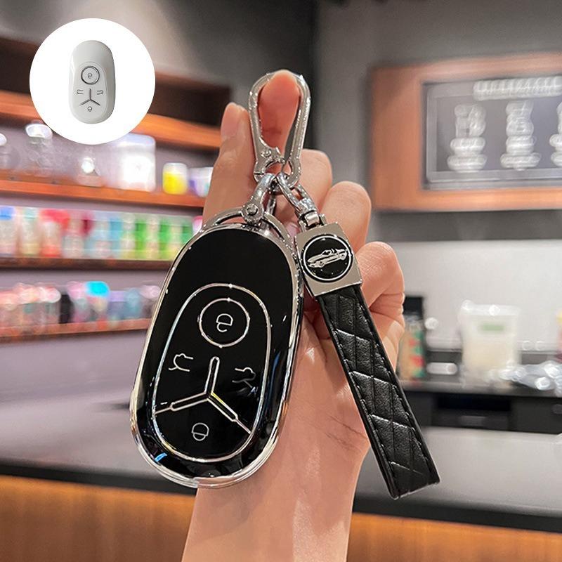 For Geely GEOME Xingyuan EX2 Explorer Freedom Edition Electric Car Key Case Car Key Case Cover Protective Shell Key Ring Buckle
