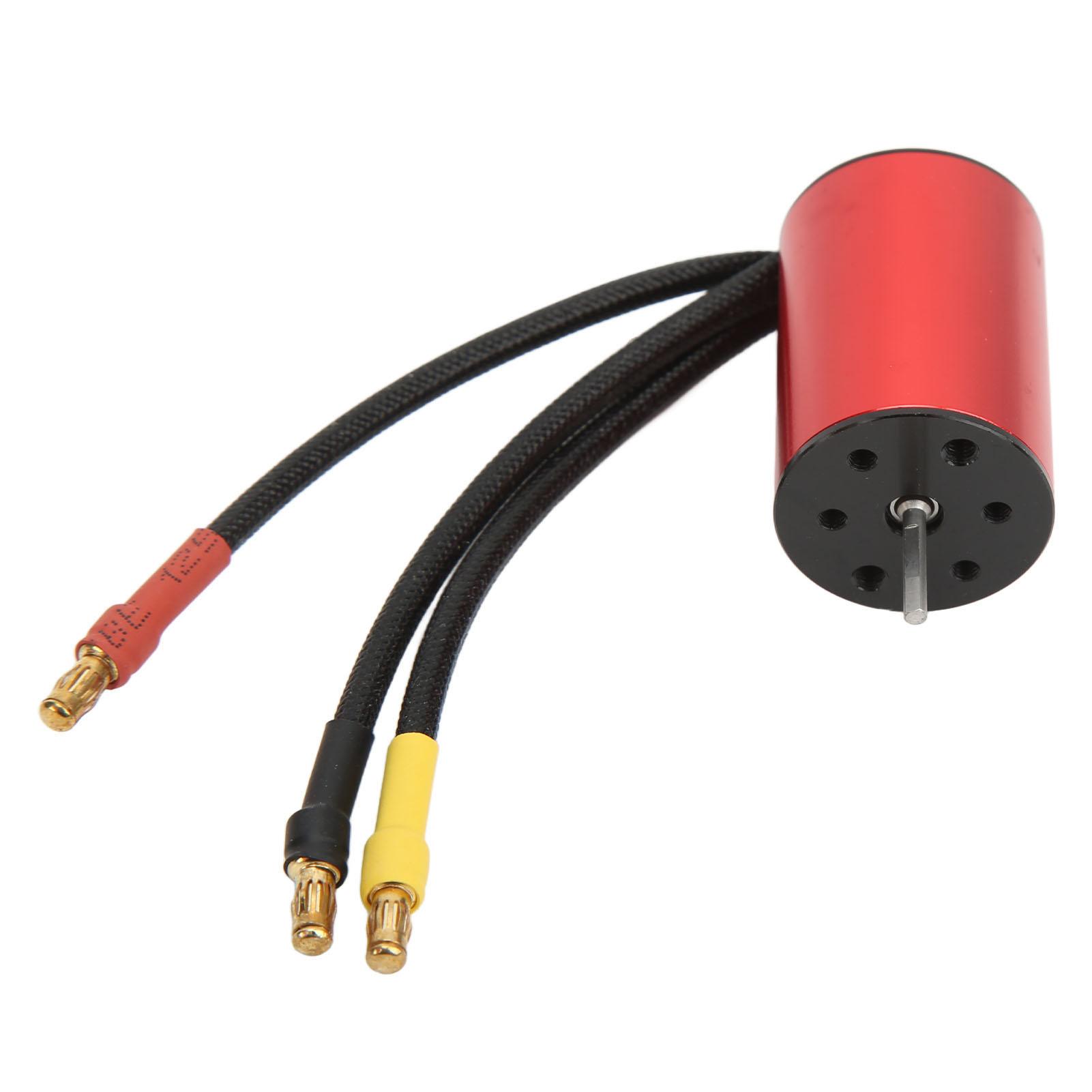 

2435 Brushless Motor 4 Pole Torque Rotor Waterproof Dustproof 4500KV RC Brushless Motor for 1/16 1/18 RC Car