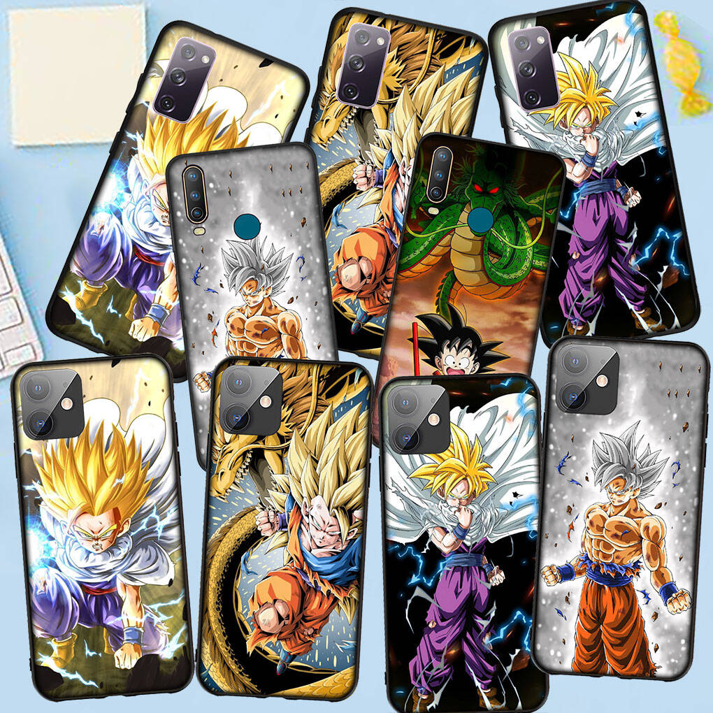 Phone Case for iPhone 17 15 16 Plus X Redmi Note 14 12 11 13 Pro Max Huawei P30 P20 Lite OPPO A60 A40 A80 A54 Coque Dragon Son Gohan Gokus Ball Cover