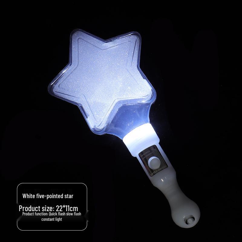 Luminous LED Fluorescent Concert Stick: Flashing Warning Light