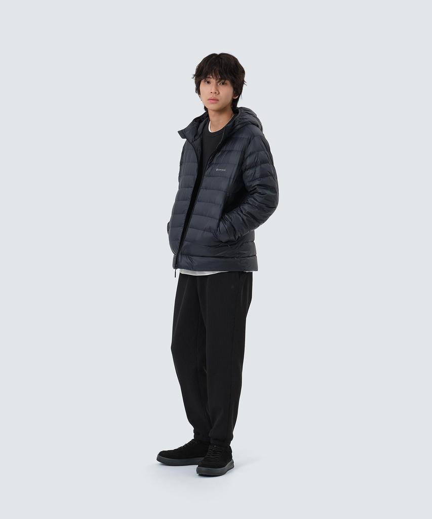 Snow Peak Pertex Lightweight Down Jacket and Size M GS-S25WMPDJ12, Outerwear, Down-Insulated, Men's Women's, Black,