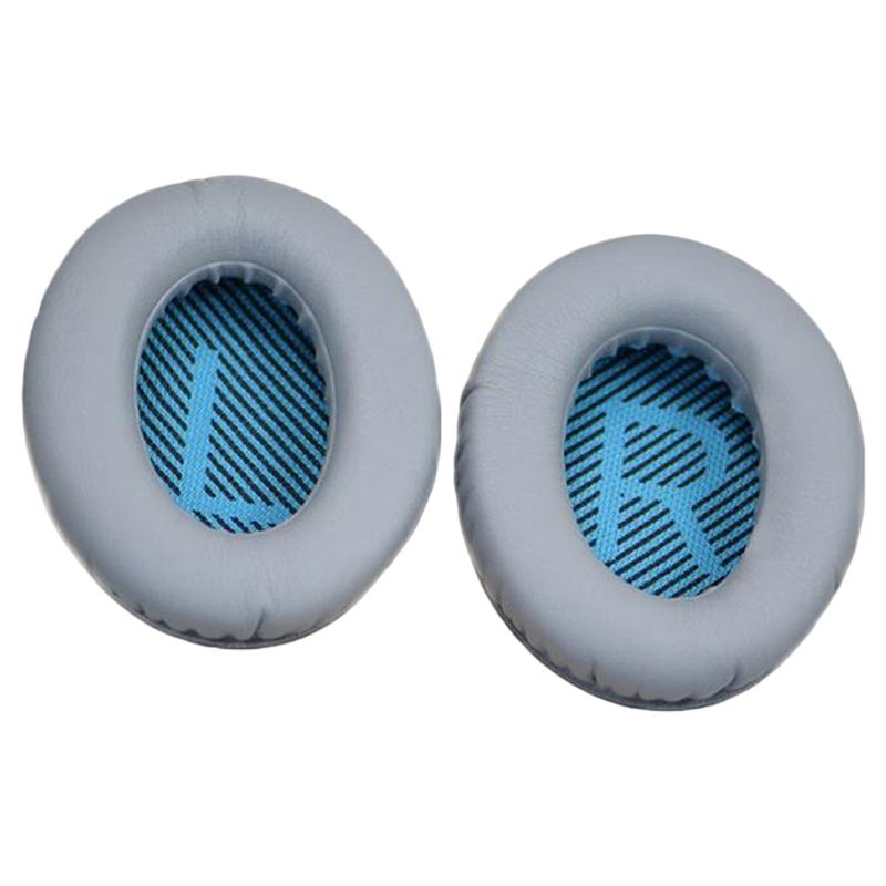 1 Pair Comfortable Ear Cushions Soft Earphone Cover Protective Earcup Earpads for QC35 QC25 QC15 Replacement Earmuffs