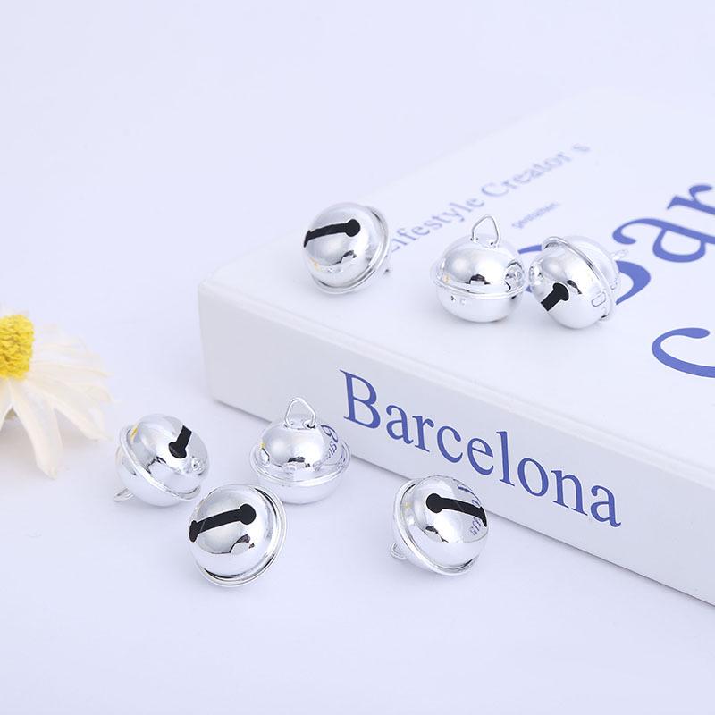 3CM Gold Large Hole Keychain and Pet Collar Bell Pendant - Christmas Decoration