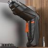 Professional Home Improvement Tool Rechargeable Electric Screwdriver Set, Adjustable Torque And Ergonomic Grip Screwdriver, for Curtain Rails