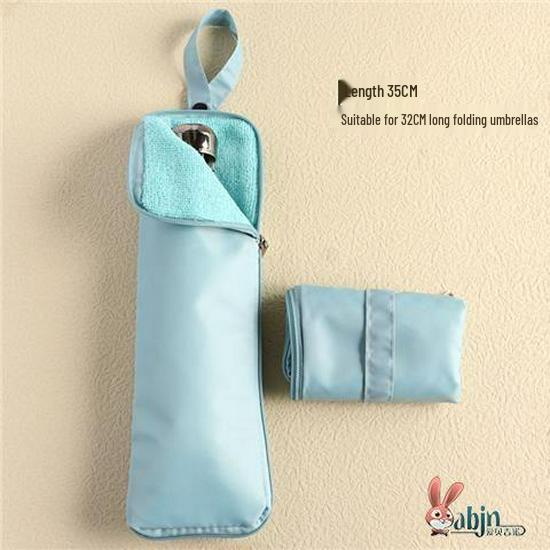 Waterproof Portable Umbrella Storage Bag: Absorbent, Handheld, Hanging Pouch for Wet Umbrellas