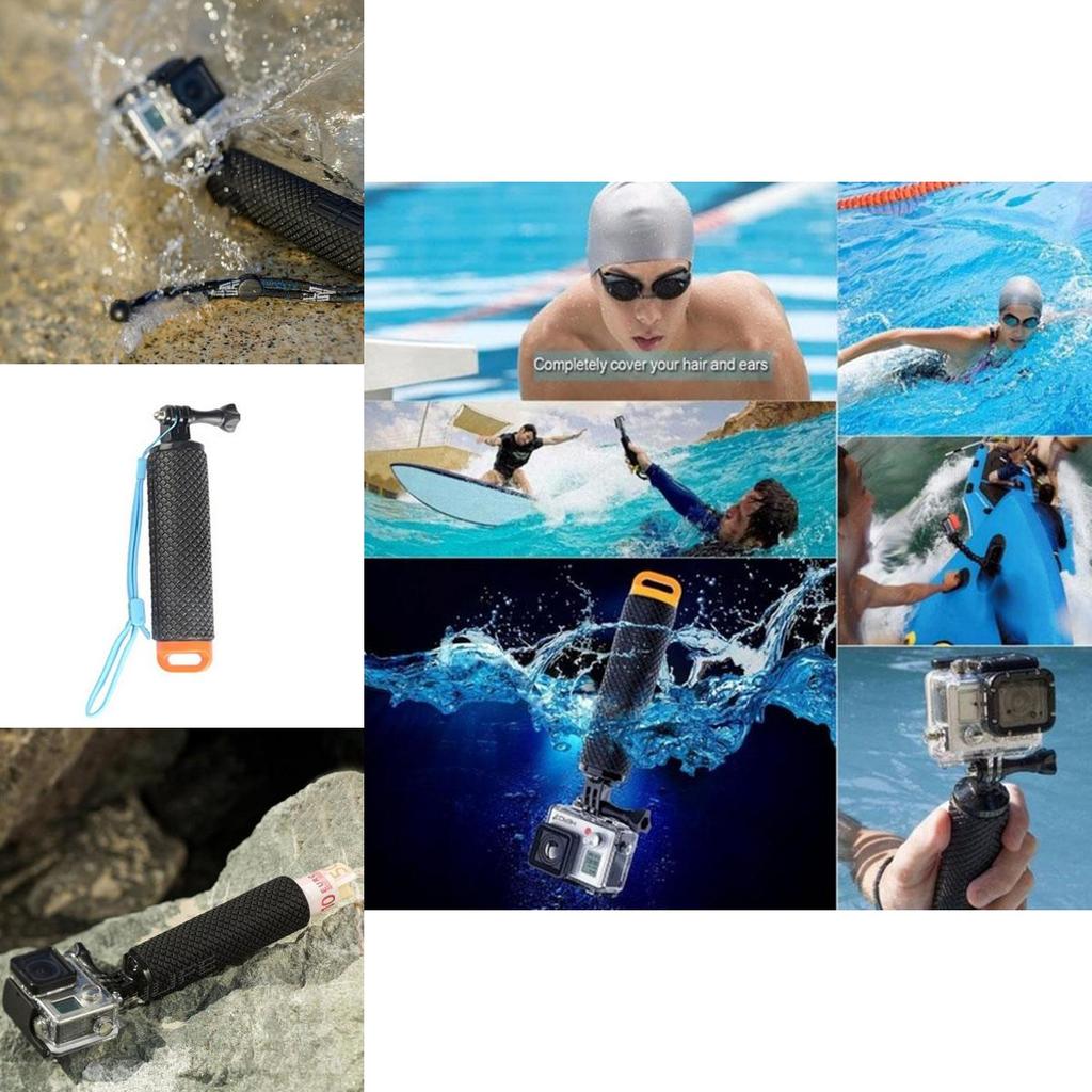 Premium Floating Hand Grip For Gopro Hero With Strong Strap And Stylish Design