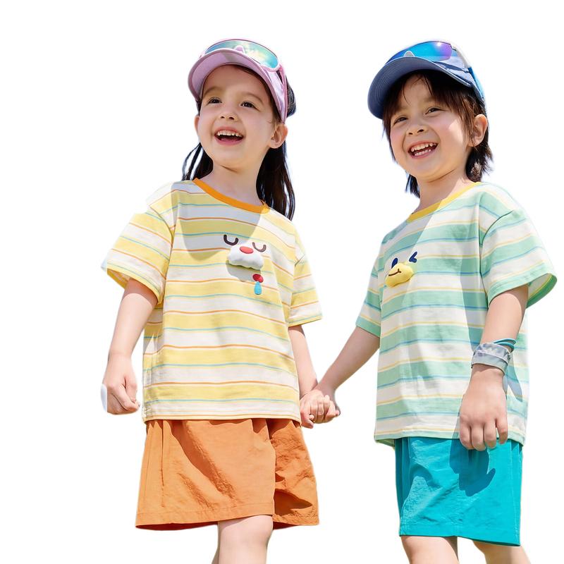Kids' Striped Short Sleeve T-Shirt