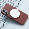 X-LEVEL For iPhone 16 Case Compatible with MagSafe Carbon Nanofiber+Metal Lens Frame Phone Cover