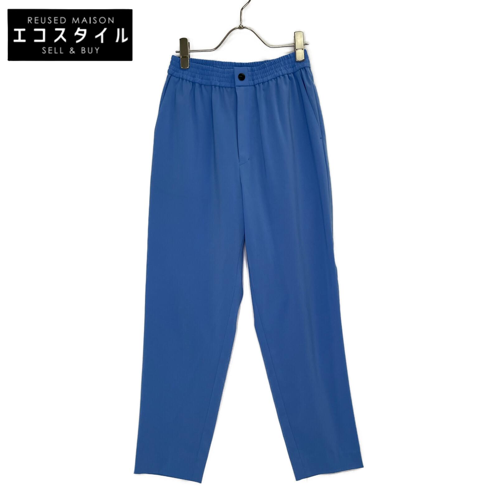 

HYKE 22AW Tapered Cropped Pants Bottoms 1 Light blueUsed