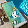 Cartoon The O-Octonauts Cool Towel Soft Pool Gift For Travel Gym Shower Camping Quick Dry Sports Large Beach Towel