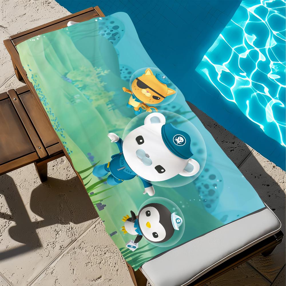 

Cartoon The O-Octonauts Cool Towel Soft Pool Gift For Travel Gym Shower Camping Quick Dry Sports Large Beach Towel W40*H60(CM)