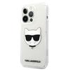 Etui Do iPhone 13 Pro Max Karl Lagerfeld Choupette Head Przezroczyste