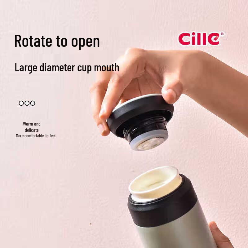 Cille Ceramic Insulated Coffee Mug