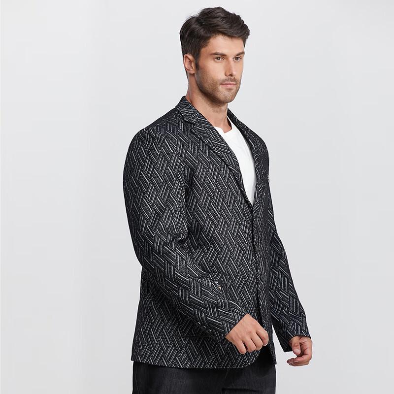 Dibinze Men's Plus Size Casual Blazer