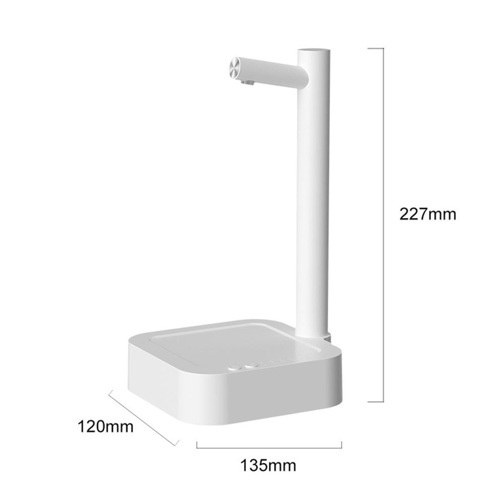 

Электрический насос для диспенсера воды с подставками, перезаряжаемый через USB, настольный автоматический диспенсер для воды, отключающий звук машины для питьевой воды