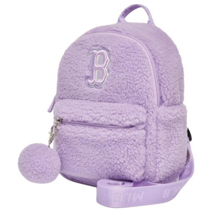 New MLB Polyester Backpack Mini Women's Purple 7ABKB0126-43LDL