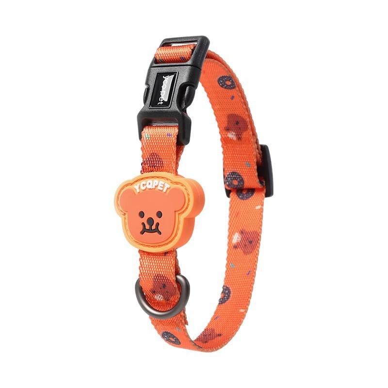 Adjustable Dog Collar Leash Set Small Medium Dogs Corgi French Bulldog Teddy