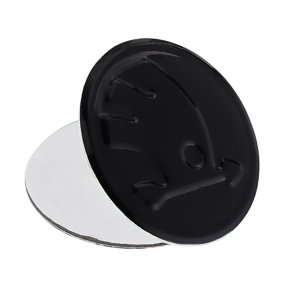 43/44mm For Skoda VRS Octavia Fabia Kamiq Rapid VII Car Steering Wheel Center Cover Sticker Decal Decor Accessories Auto Styling