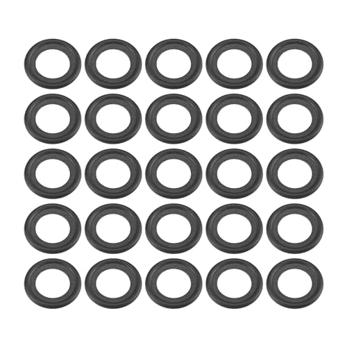 

INFINAUTO Oil Drain Plug Gasket 14mm 0.55 ID No. F75Z6734AA for Ford Crown Victoria 1998-2011 Rubber Black Pack of 25