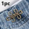 1pc Waist Cinch, Adjustable Belt Buckle, Seamless Detachable Waist Button, Waist Tucker