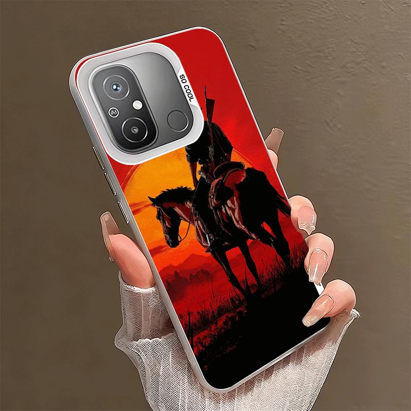 Red Dead R-Redemption Soft Phone Case for Xiaomi Redmi 15C 15 14C 13C 12C Poco X5 X6 X7 Pro X3 F8 F7 Ultra M8 13 12 Cover Back S