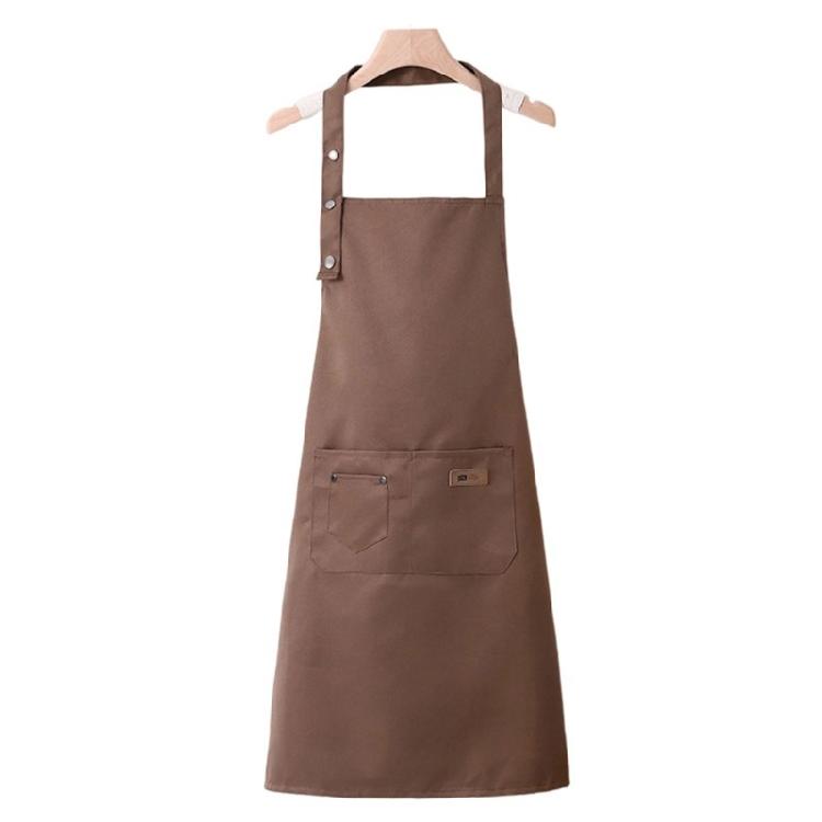 Oil Resistant Quick Clean Apron Adjustable Triple Button Design For Kitchen Gardening And DIY