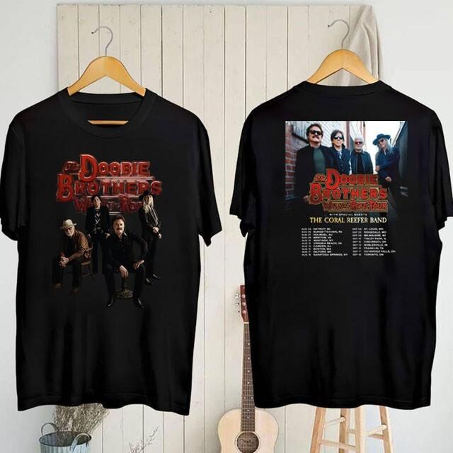 

New THE DOOBIE BROTHERS walk this road 2025 Tour Unisex S-5XL Shirt SS1156 Unisex T-Shirt XL