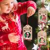 Handcrafted Christmas Wooden Bow Hangings Beautifully Enhance Your Tree Christmas