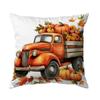 Autumn Decoration Cushion Pillowcase Printed Polyester 45X45Cm Throw Pillowcover Decorative Sofa Cushion Pillowslip Home Decor