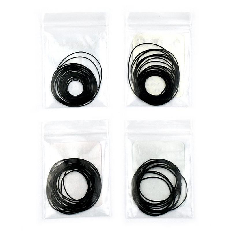 Watch Back Case Rubber Waterproof O-Ring Gasket Thickness 0.5mm/0.6mm O-Ring Seal Gasket Oil Watchmaker's Repair Care Tools