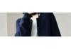 Women's 100% Pure Wool Double-Ply Cardigan - Short, Thickened Autumn/Winter Sweater