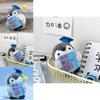 Adorable Penguin Plush Toy Motivational Graduation Gift For Students 8cm Short Plush