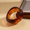 Resin Irregular Geometric Round Square Bracelet Bohemian Vintage Niche Jewelry