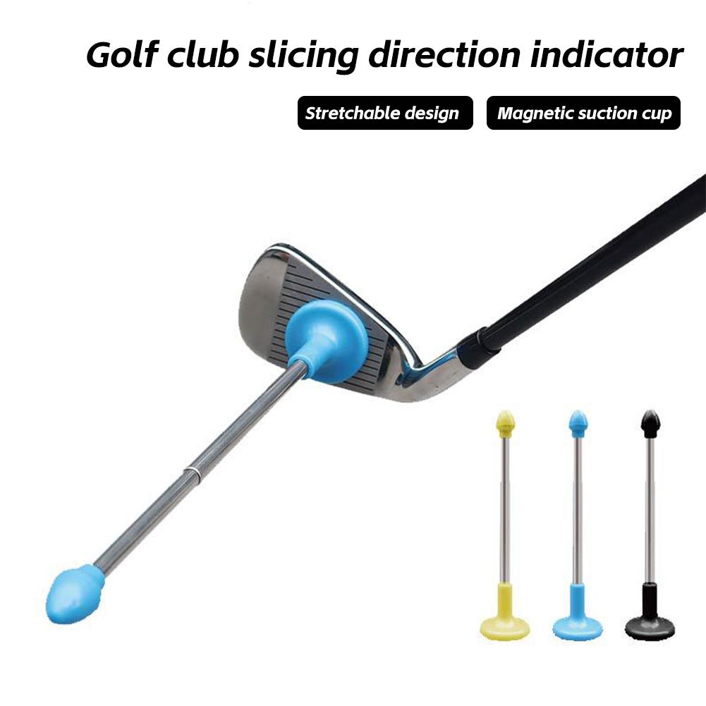 1 stk Golf Chipping Retningsindikator Uttrekkbar Magnetisk Chipping-trener Golftilbehør