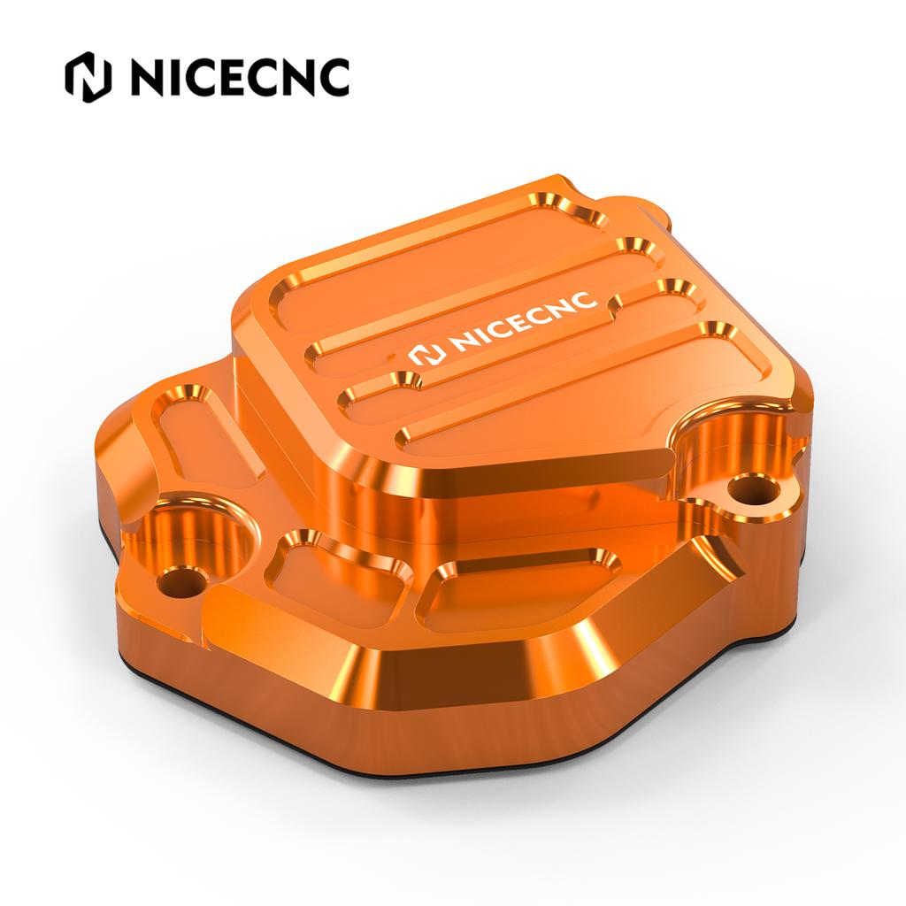 NICECNC For KTM EXC 300 250 XCW 2024 Right Power Valve Cover Guard SX 250 XC 300 2023-2024 Husqvarna TE 300 GasGas EC 300