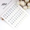 Colorful Adhesive Stickers Rhinestone for DIY Crafts Star Moon Gem Shiny Scrapbooking & Journaling Self-Adhesive Sparkling Gems Card Making Exquisite