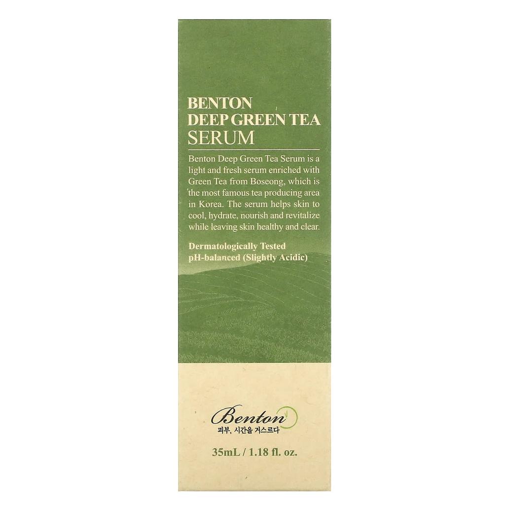 Benton Serum z zielonej herbaty Deep Green Tea, 1,18 fl oz (35 ml)