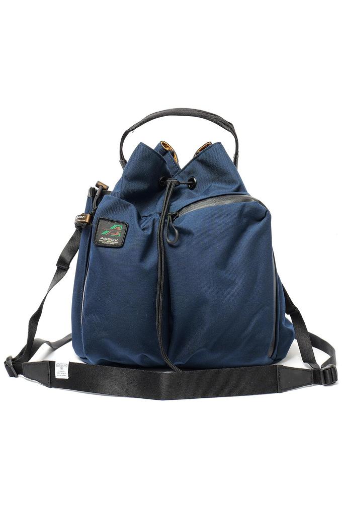 ASSOB 330x1000D Cordura Standard Series Drawstring Shoulder Bag, Navy (ASV-152324-NV)