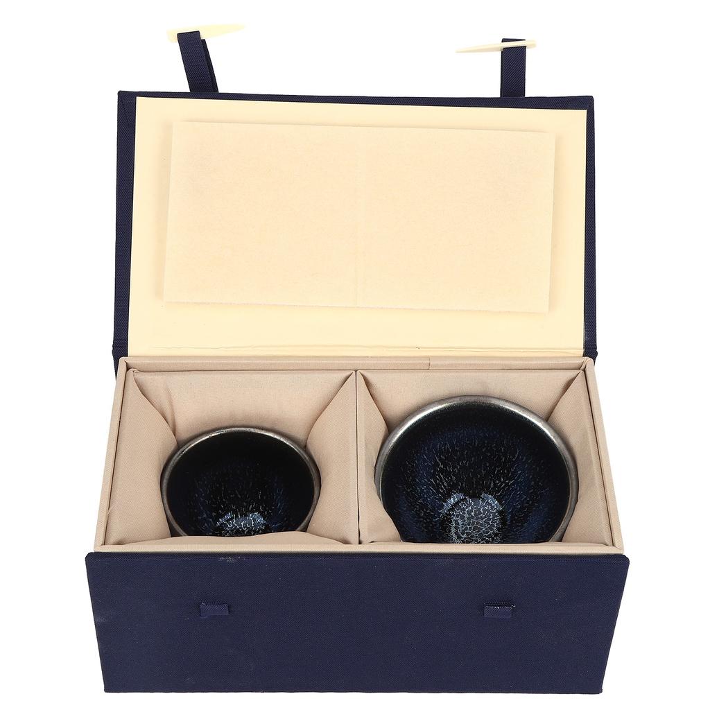 2 szt. Kubki ceramiczne Glazurowany kubek do herbaty Zestaw do herbaty Naczynia do napojów Prezent Rzemiosło Artykuły kuchenne