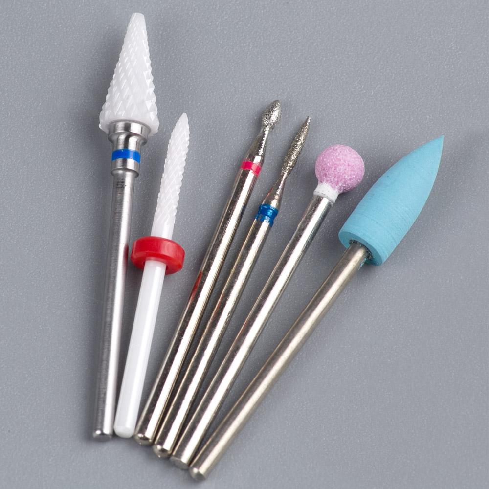 

Фрезы для маникюра, керамические алмазные сверла для ногтей, фрезы для снятия гель-лака, маникюрный станок для дизайна ногтей