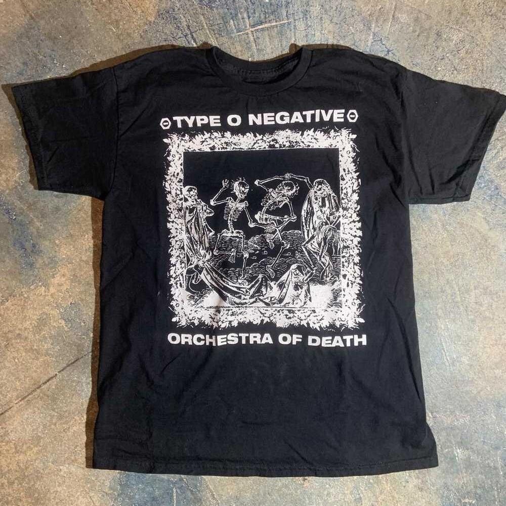 New Type O Negative ORCHESTRA OF DEATH Gift For Fans Unisex S-5XL Shirt UH266 L