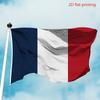 2D Flat - 2D Flat - 2D Flat - 2D Flat - French Flag 2X3Ft Premium Polyester - Bright Colored France Flag with Grommets, Traditional Vertical Tricolor