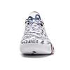 Li Ning DLO1 Cushioning Slip Resistant Abrasion Resistant Rebound Grip Low Top Basketball Shoes Men's White Black ABPV009-18