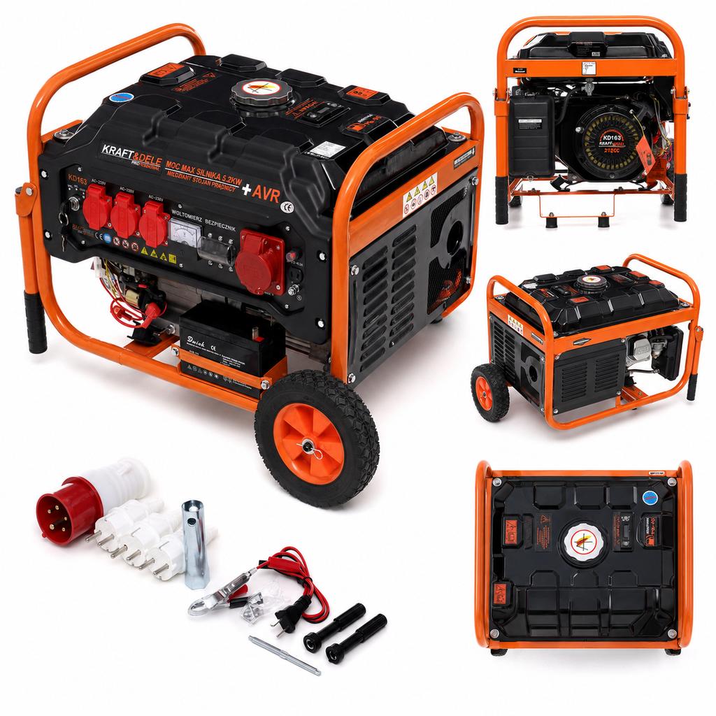 Generatore 3500W con Avviamento Elettrico | Kraft&Dele